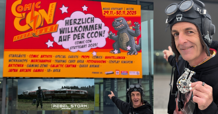 🎬Comiccon Stuttgart am 29. und 30. war galaktisch - mit Deutschland Premiere von "Rebel Storm"