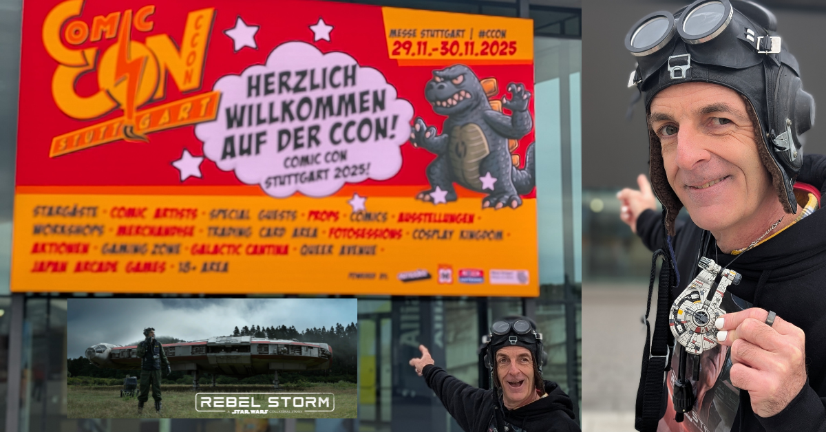 🎬Comiccon Stuttgart am 29. und 30. war galaktisch - mit Deutschland Premiere von "Rebel Storm"